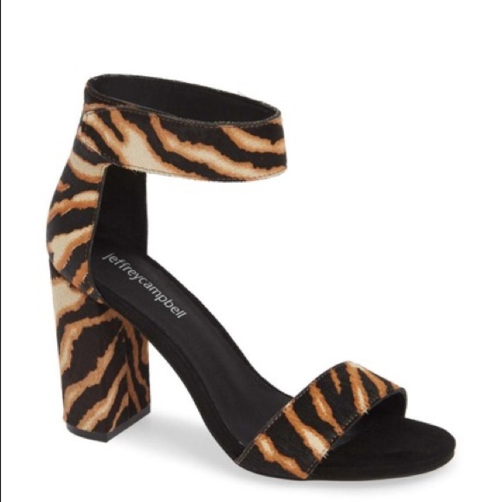 NWT Jeffrey Campbell Calf Hair Heels